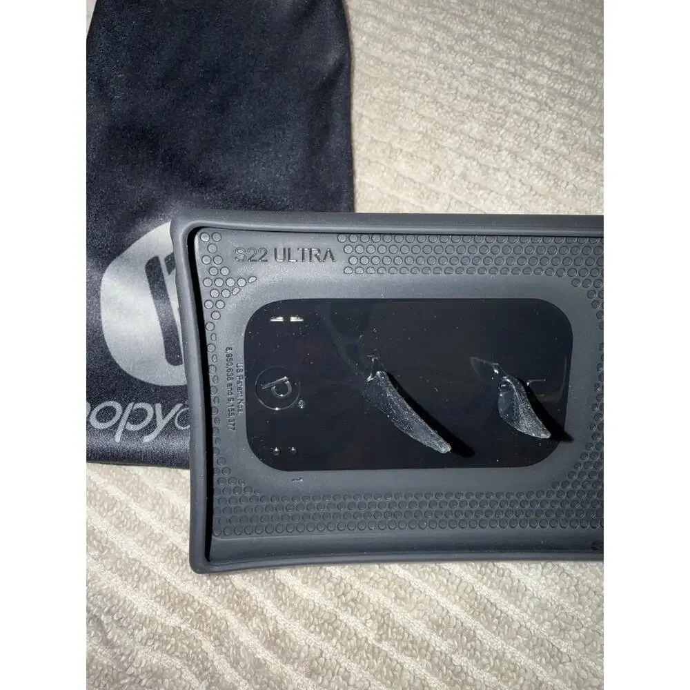 Loopy Phone case S22 Ultra Bundle of 3 Black cheetah Black & Tan